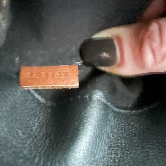 Louis Vuitton Pallas Monogram Noir w/ black cowhide trim, brown handles. - Picture 13 of 14